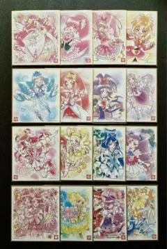 プリキュアオールスターズ　色紙アート3　全16種　フルコンプ