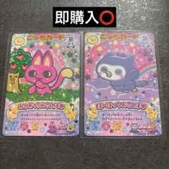 たまごっち にゅー！ごっちカード R レア ほーほっち　みゃおっち カードダス