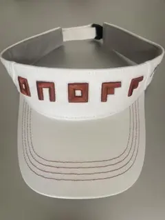 オノフ　ONOFF サンバイザー ホワイト　新品のサムネイル