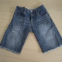 デニムハーフパンツ