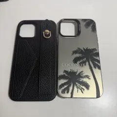 iPhone12promaxケース 2点セット