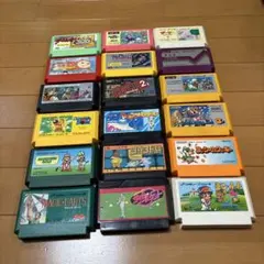 スーパーファミコンソフトセット　18本　説明書あり