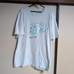 11匹の猫と恐竜のイラスト Tシャツ XL、graniph