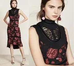 アリスオリビア　刺繍ワンピース