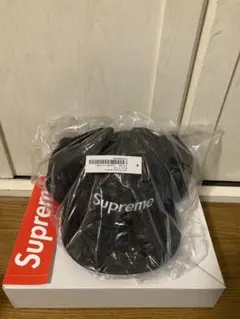 新品　Supreme Leather Earflap BoxLogoNewEra