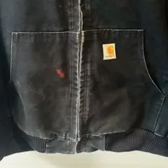 USA製 Carhartt アクティブジャケット フェードブラック 3XL