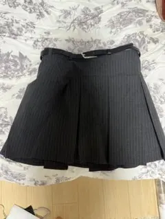 【EMODA】ストライプ プリーツミニスカートのサムネイル