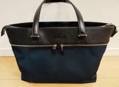 【中古】シーケー カルバンクライン ビジネストート トートバッグ