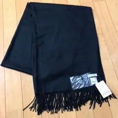 最終値下げ☆新品　アクシーズファム　リボン付き無地ストールマフラー ストール