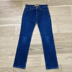 ユニクロ 【25】ダークブルー スキニーデニム