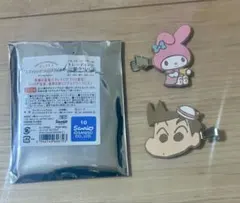 クレヨンしんちゃん 風間くん マイメロディ 前髪クリップ 2個セット