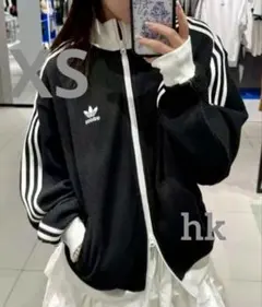 アディダスオリジナルス　ワッフル　トラックジャケット　XS　ブラック