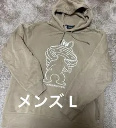 GU アンダーカバー スウェット パーカー ベージュ メンズ L