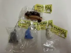 となりのトトロ フロッキー キーホルダー 4종 세트