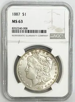 アメリカ モルガンダラー 1879-O PCGS AU55 銀貨 - メルカリ