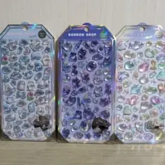 正規品クーリアボンボンドロップシールよるねこ、シャーベットボンボン 3点セット
