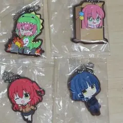 【29日まで出品】ぼっち・ざ・ろっく！ ラバーキーホルダー 4個セット