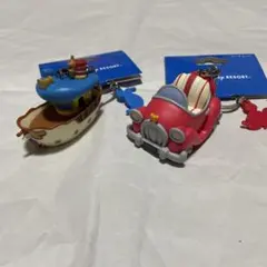 ミッキー＆ドナルド　キーチェーン2個セット　新品