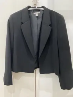 H&M 黒テーラードジャケット S