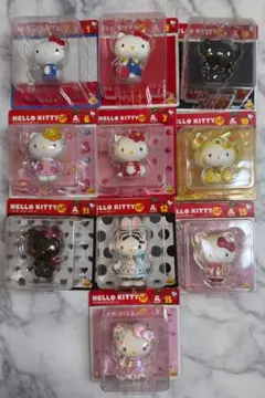 【新品】ハローキティ ハッピーくじ A賞フィギュア 10体セット