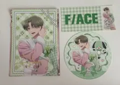 多聞くん今どっち⁉︎ F/ACE CAFE カフェ コースター缶バッジ 橘敬人