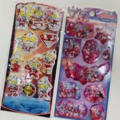 ウォーターシール　ウルトラマン ホログラムシール 2枚セット