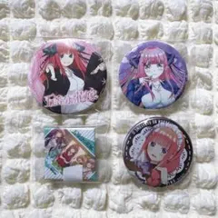 五等分の花嫁 中野二乃 缶バッジ バレンタイン