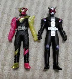 BANDAI ソフビヒーロー仮面ライダービルド オクトパスライトフォーム&ジオウ