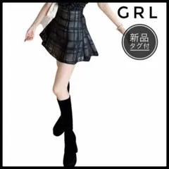 新品タグ付✨グレイル ミニスカート ハイウエスト チェック柄 レディース L