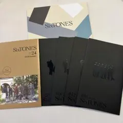 SixTONES会報#8,12,16,20,24/最新5冊セット カレンダー