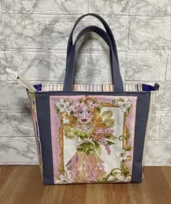 ジョリーフルール ハンドメイド トートバッグ コラコラ フリルトート