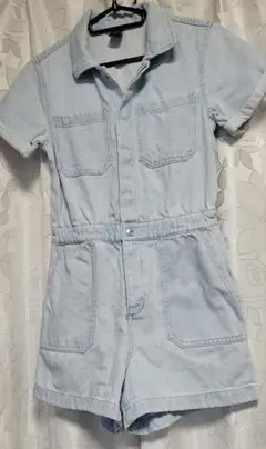 GAP ライトブルー オーバーオール XL12