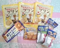 豆乳ビスケット(プリン) ミレービスケット、塩キャラメルクッキー 他クッキー3のサムネイル