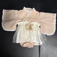 Cottoli コトリ バースデイ ベビー 袴ロンパース 70cm 袴