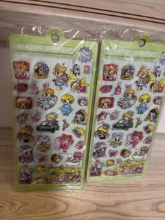 送料込　2枚セット　ボンボンドロップ　ウォーターインシール