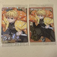 鬼滅の刃　我妻善逸　ウエハース　レア　ノーマル