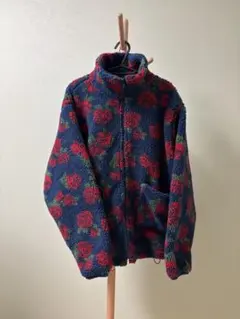 jouetie 花柄フリースジャケット