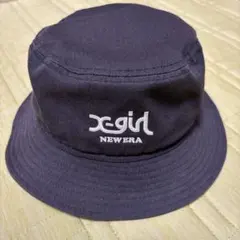 NEW ERA X-girlコラボ バケットハット M/L ブラック
