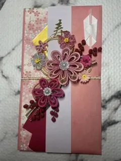 「新品」和風 ご祝儀袋 花モチーフ