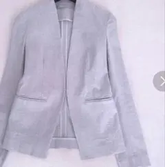 セオリーリュクス パンツノーカラースーツ セットアップ グレー