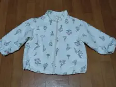 90 花柄バラエティウィンドブレーカー ホワイト