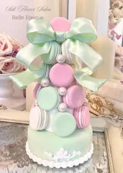 クレイクリームケーキ*「マカロンウェディング」 - メルカリ