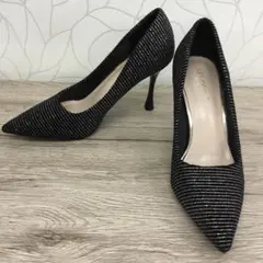 【ラスト一足】ポインテッド　ハイヒール　パンプス　667-3 定価13200円