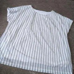ストライプ 半袖チュニック