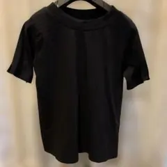 グリーンパークス　ブラック 半袖 Tシャツ クルーネック　フリー