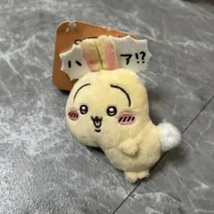 ちいかわ うさぎだらけクジ E賞 ぬいぐるみバッチ(ハァ！？)