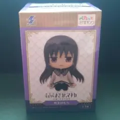 劇場版 魔法少女まどか☆マギカ ぺたっとおすわりフィギュア 暁美ほむら　まどマギのサムネイル