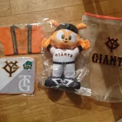 値下★限定品　ジャビットくん ジャイアンツ ぬいぐるみ 法被 ミニタオル　岐阜