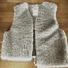 最終お値下げ　ボアフェイクベスト
