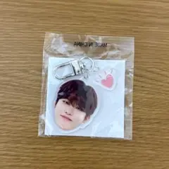 treasure ジョンウ 顔アクキー カプセルトイ 喜怒哀楽 【喜】